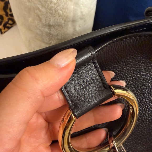 Chloe The Faye Large Leather Tote Bag. - Picture 3 of 11